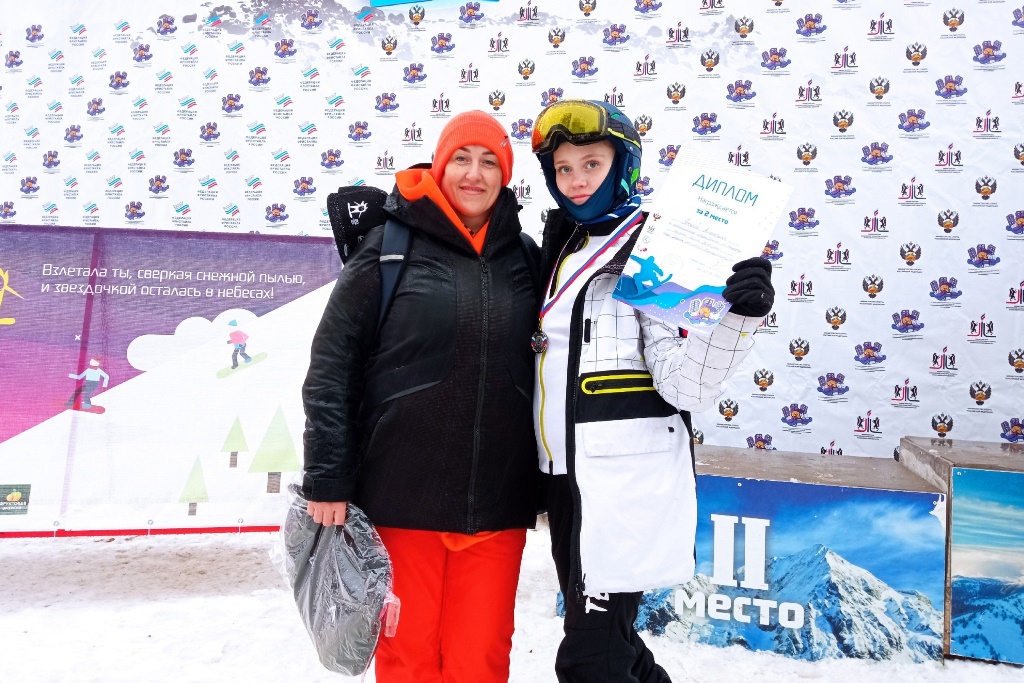 Всероссийские соревнования по сноуборду в Новосибирске