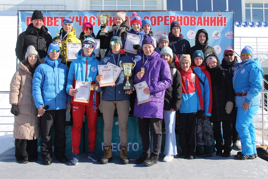 Спортивный калейдоскоп: тоболяки первые в командном зачете соревнований по лыжным гонкам