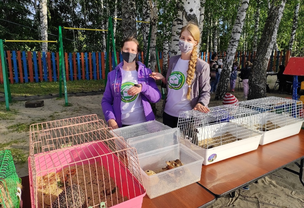 Жители Жуковки смогли потрогать питона и мадагаскарских тараканов