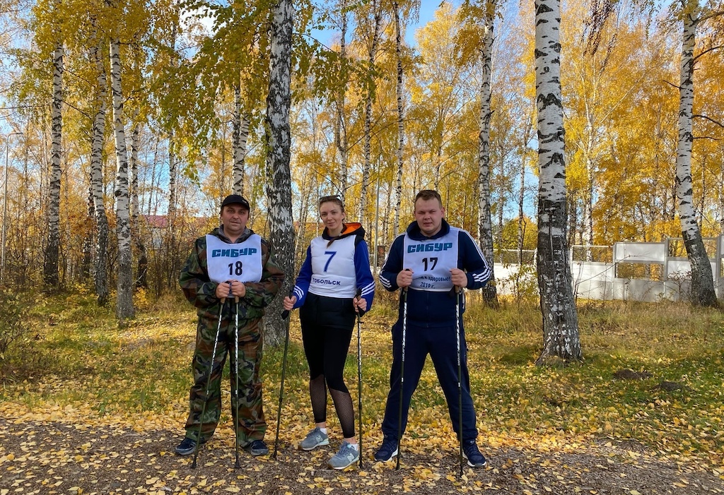 В Тобольске определили победителей соревнований по скандинавской ходьбе