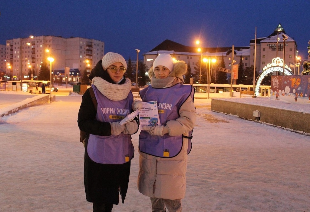 Волонтеры рассказали горожанам о сайте "Тобольск решает"