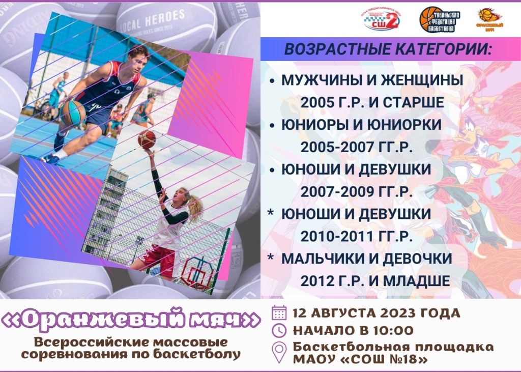 Продолжается регистрация на участие в соревнованиях по баскетболу «Оранжевый мяч»